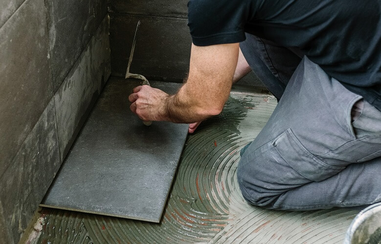 Floor Drain installation Floor Drain installation