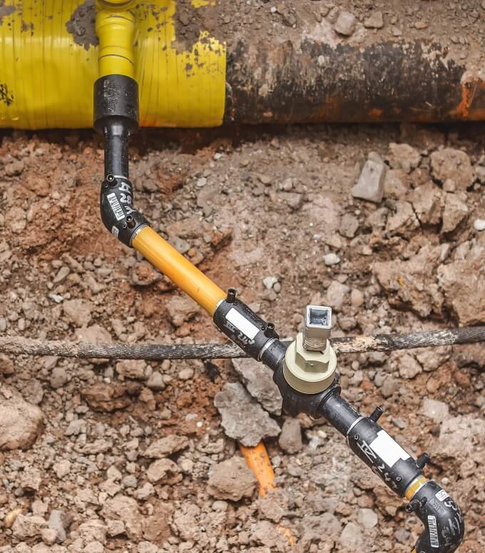 Gas Line emergency